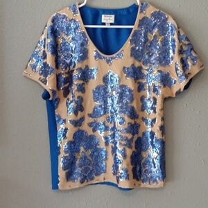 Neiman Marcus Tracy Reese Sequin top
